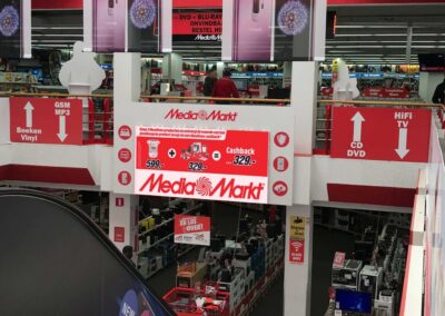 écran LED intérieur P3mm à Media Markt Anvers